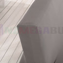 Foldable Armless Sofa Bed Slipcover Cover Couch*Wine Red