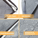 Clothes Quilt Blanket Storage  Charcoal Bamboo 90L * 2 Style