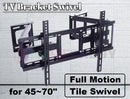 TV Bracket Swivel 40" to 70"