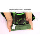 1 pair Knee Brace Elastic Sleeve Support (Orange) 3 Sizes