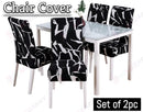 Chair Covers *Black Storm *Available In 2pcs and 4 Pcs