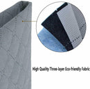 Clothes Quilt Blanket Storage  Charcoal Bamboo 90L * 2 Style