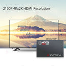 1 in 4 Out HDMI Splitter Full Ultra HD 1080P 4K/2K 3D PC STB PS3 V1.4 Powered