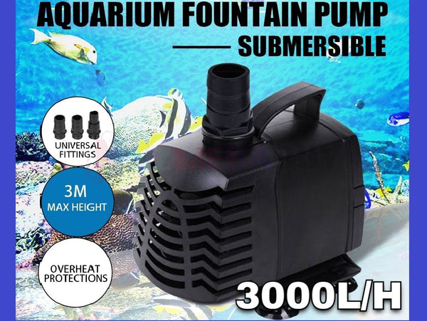 Aquarium Water Pump *3000LPH Submersible