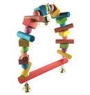 Bird Chewing Toy * Parrot Swing Toys Hanging Bell Cockatiel Cage Toy* 27CM