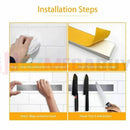 Magnetic Wall Mount Knife Storage Holder Utensil Rack Shelf Kitchen Chef *40CM