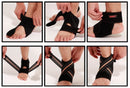 Ankle Brace Support Elastic Foot Wrap Protector Right or Left