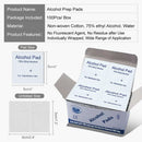 100PC Nail Alcohol Pads Skin Swabs Wipes Cleansing