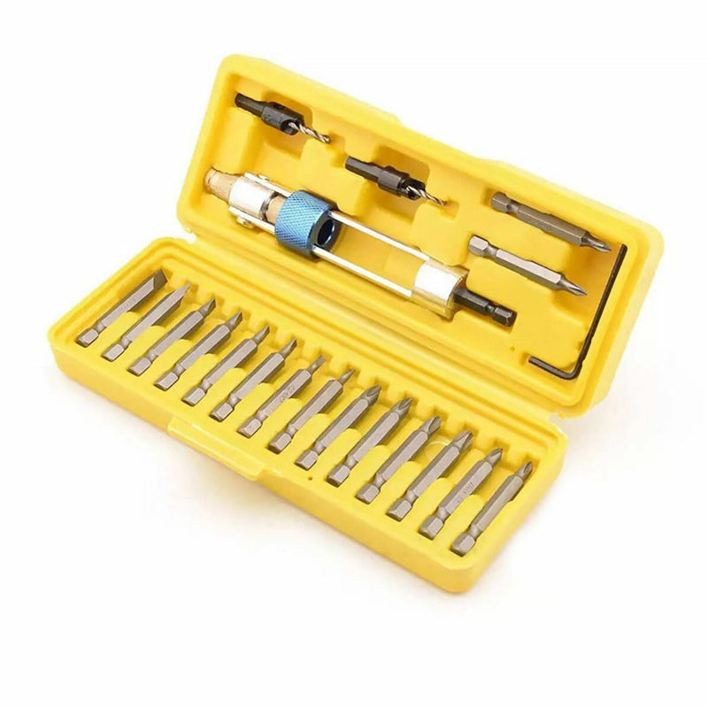 20 Pcs Woodworking Drill Bit Set