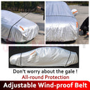Full Car Cover 3 Layers Aluminum Waterproof Rain UV Resistant Protect *5 Sizes