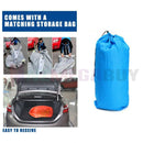 Full Car Cover 3 Layers Aluminum Waterproof Rain UV Resistant Protect *5 Sizes