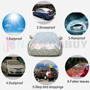 Full Car Cover 3 Layers Aluminum Waterproof Rain UV Resistant Protect *5 Sizes