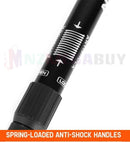 TREKKING POLES WALKING HIKING POLES 2 PCS - Black