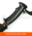 TREKKING POLES WALKING HIKING POLES 2 PCS - Black