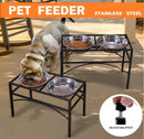 Stainless Steel Pet Dog Feeder Bowl Stand *3 Sizes