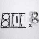Stainless Steel Pet Dog Feeder Bowl Stand *3 Sizes