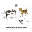 Stainless Steel Pet Dog Feeder Bowl Stand *3 Sizes
