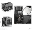 LOVEPET® Grey* Dog Travel Soft Cage Collapsible*6 Sizes