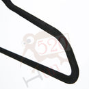 Black Nonslip  Velvet Hangers Coat Cloth