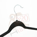 Black Nonslip  Velvet Hangers Coat Cloth