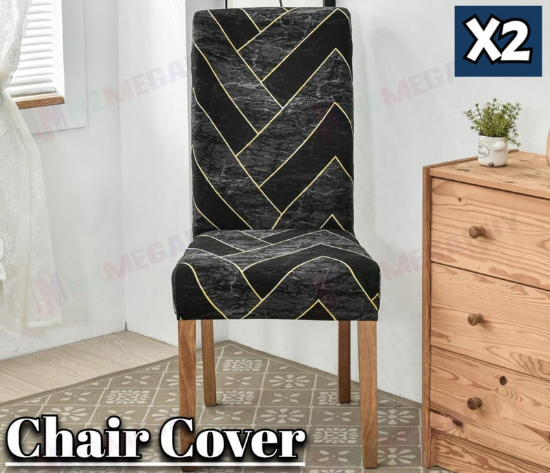 Chair Covers *Golden Square *Available In 2pcs and 4 Pcs