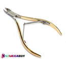 Stainless Steel Gold Cuticle Nipper Plier Cutter