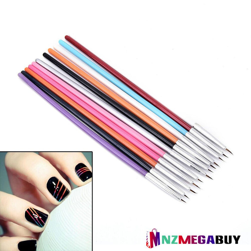 Nail brush pen, nail arts, 12 pcs Colorful Nail Art Design Brush Pen Fine Det*Nail-- Pen649 "