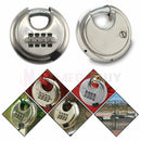 Stainless Steel Heavy Duty 70mm Disc 4 Digit Padlock