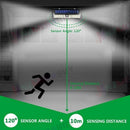 118 LED Solar Powered PIR Motion Sensor Light Garden Outdoor Security Lights