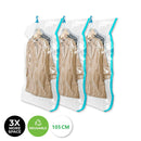 Hanging Vacuum Space Saver Bags Storage Wardrobe Hanger Dust Cover * 105 CM