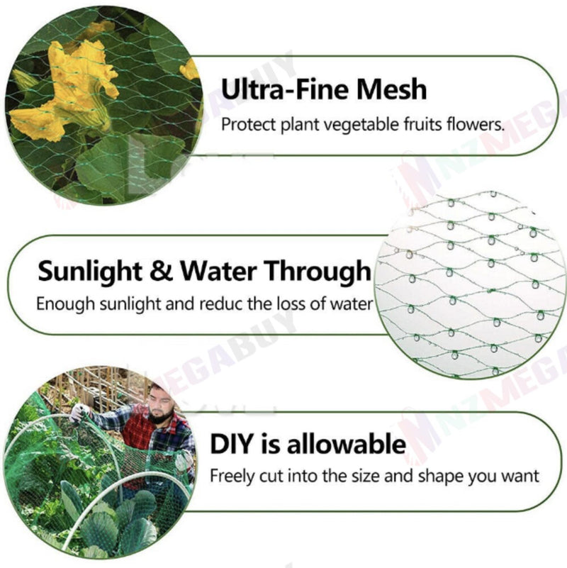 Anti Bird Netting 2 x 10M Fruit protector