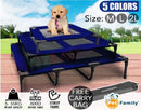 Heavy Duty Pet Dog Bed Trampoline Hammock Canvas * Blue *3 Sizes