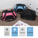 Pet Dog Cat Carrier bag Soft Crate Travel Carry Cage  Foldable * Black/Blue/Hotpink/Green  53CM