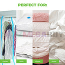 3x Hanging Vacuum Space Saver Bags Storage Wardrobe Hanger Dust Cover * 145CM