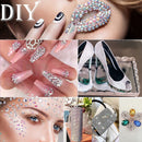 Nail Art Kit – Brushes, Dotting Tools, Foils & Rhinestones