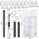 Nail extension form tips nail tips clip brush picker*D Front, Nail combo, OT1156