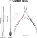 Nail file polishing buffers Manicure pusher  Cuticle Nipper*D Front,  Nail combo,  OT- 0966