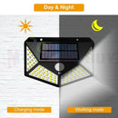 100 LED Solar Power Motion Sensor Light Outdoor Security Garden Waterproof