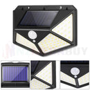 100 LED Solar Power Motion Sensor Light Outdoor Security Garden Waterproof