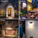 100 LED Solar Power Motion Sensor Light Outdoor Security Garden Waterproof