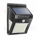 40 LED Solar Powered PIR Motion Sensor Light Garden Outdoor Security Lights