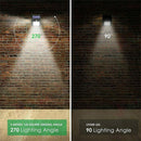 40 LED Solar Powered PIR Motion Sensor Light Garden Outdoor Security Lights