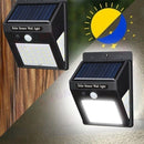 40 LED Solar Powered PIR Motion Sensor Light Garden Outdoor Security Lights