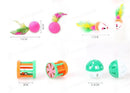 20pc Cat Toy Channel Tease Cat Stick Supplies Value Combination