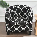 Tub Chair Cover + Cushion Cover*TGW Black