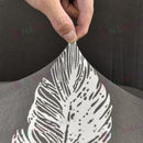 Tub Chair Cover + Cushion Cover *Grey Feather