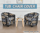 Tub Chair Cover + Cushion Cover*Bahe