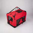 LOVEPET® Pink Dog Travel Cage Collapsible Dog Pet Soft Crate *S/M