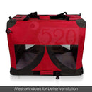 LOVEPET® Pink Dog Travel Cage Collapsible Dog Pet Soft Crate *S/M