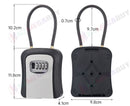 Weather Resistant 4 Digit Key Safe Box Holder Storage * 2 Colors